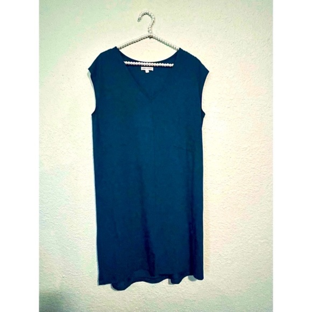Sarah‎ Stewart Julie Teal Dress Size Small